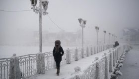 Yakutsk, in Siberia, è il posto più freddo del mondo: -50°C