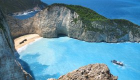 La meravigliosa Spiaggia del Naufragio di Zante