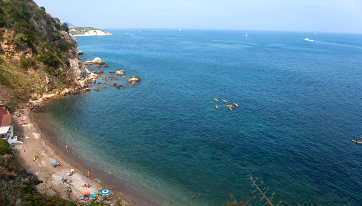 Come arrivare alla spiaggia Capo Bianco a Portoferraio
