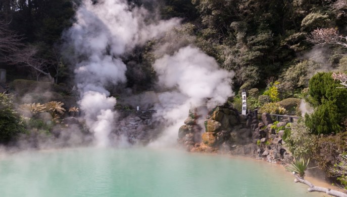 Inferni di beppu Giappone