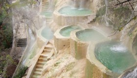 Le piscine naturali a picco sul canyon