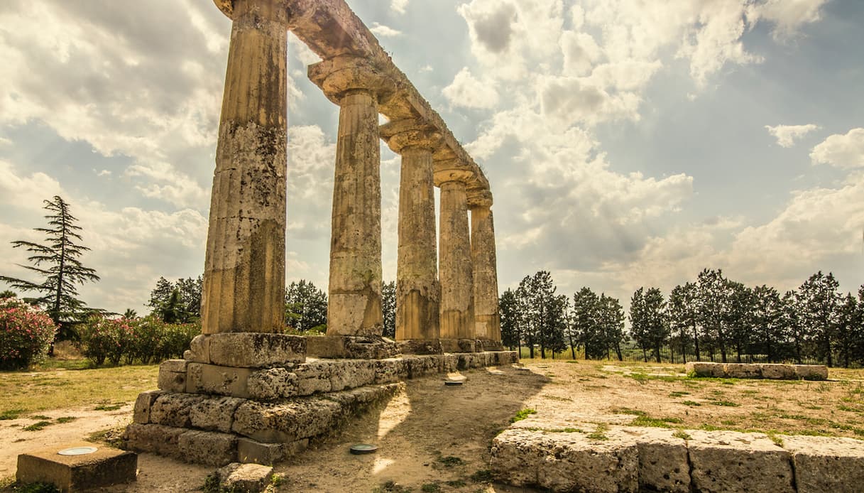 Nei dintorni di Metaponto, l’antica città della Magna Grecia