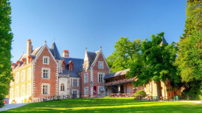 Il castello di Clos Lucé nella Loira, ultima casa di Leonardo da Vinci