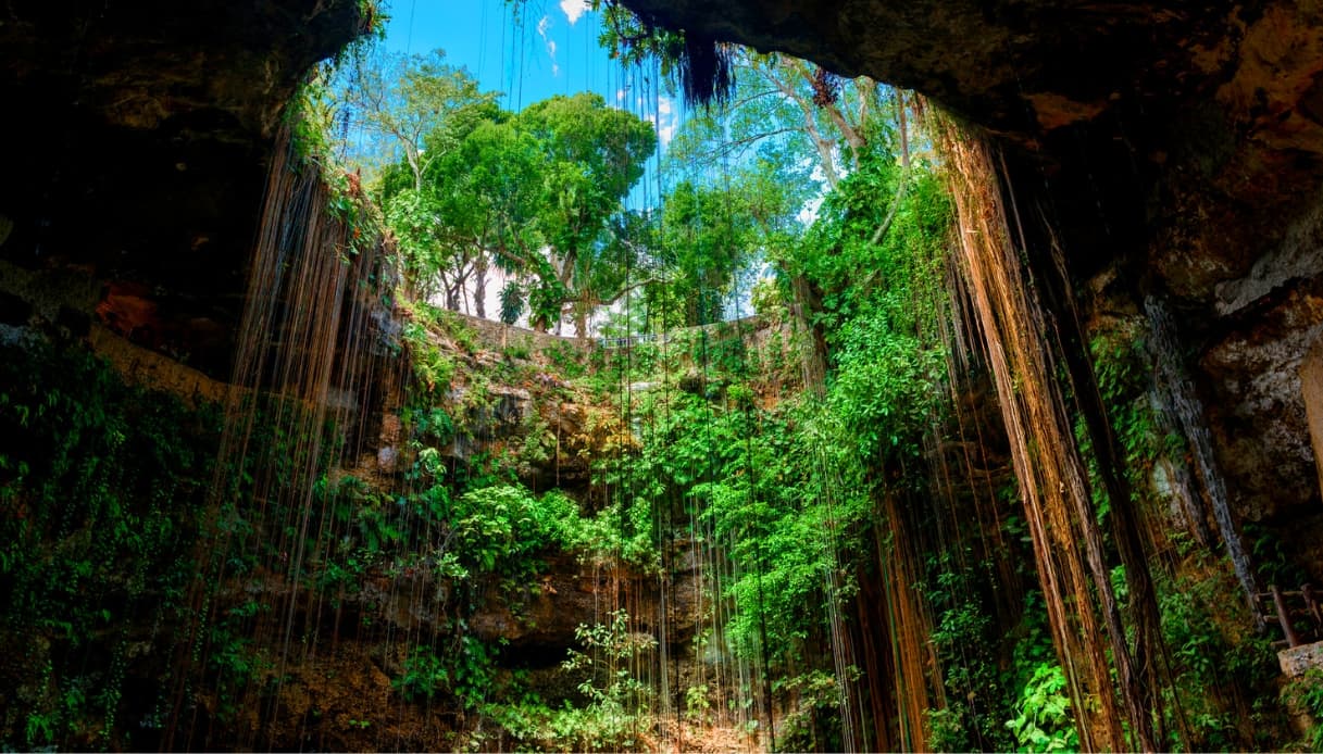 Cenote in Yucatan