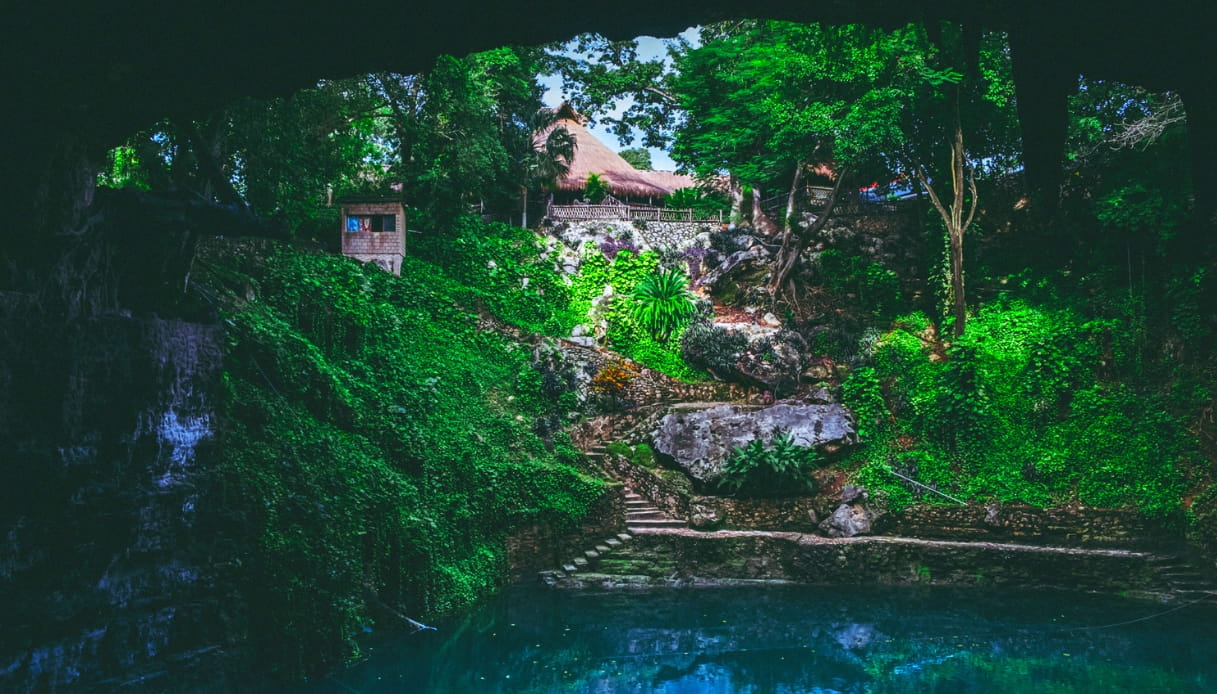 Cenote in Yucatan