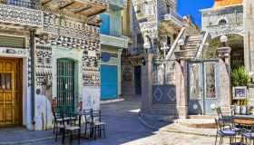 Pyrgi, il “villaggio dipinto” sull’isola di Chio
