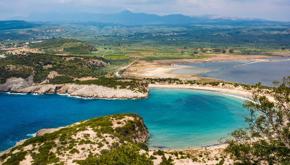 Spiaggia di Voidokilia, vicino a Kalamata