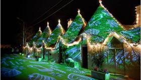 Alberobello, i trulli si vestono di magia con il Festival delle Luci