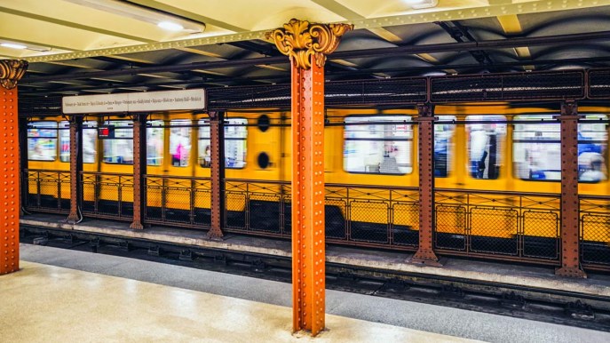 Budapest, tour della metropolitana più antica d’Europa