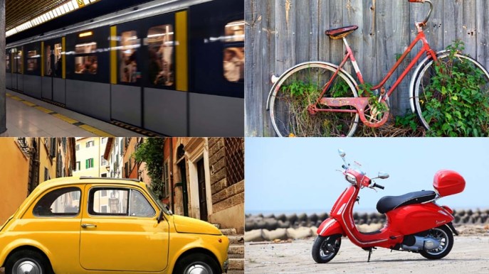 Dimmi che mezzo di trasporto usi e ti dirò chi sei