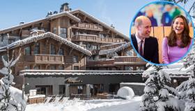 A Courchevel, nell’hotel preferito da William e Kate