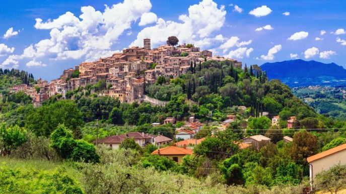 Casperia, l’antico borgo del Lazio citato nell’Eneide di Virgilio