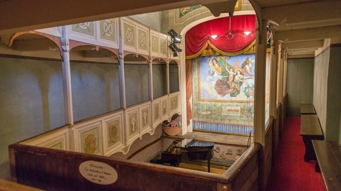 Il Teatrino di Vetriano a Lucca è il teatro più piccolo del mondo