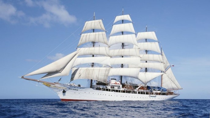 Oggi puoi fare una crociera nel Mediterraneo a bordo di un veliero
