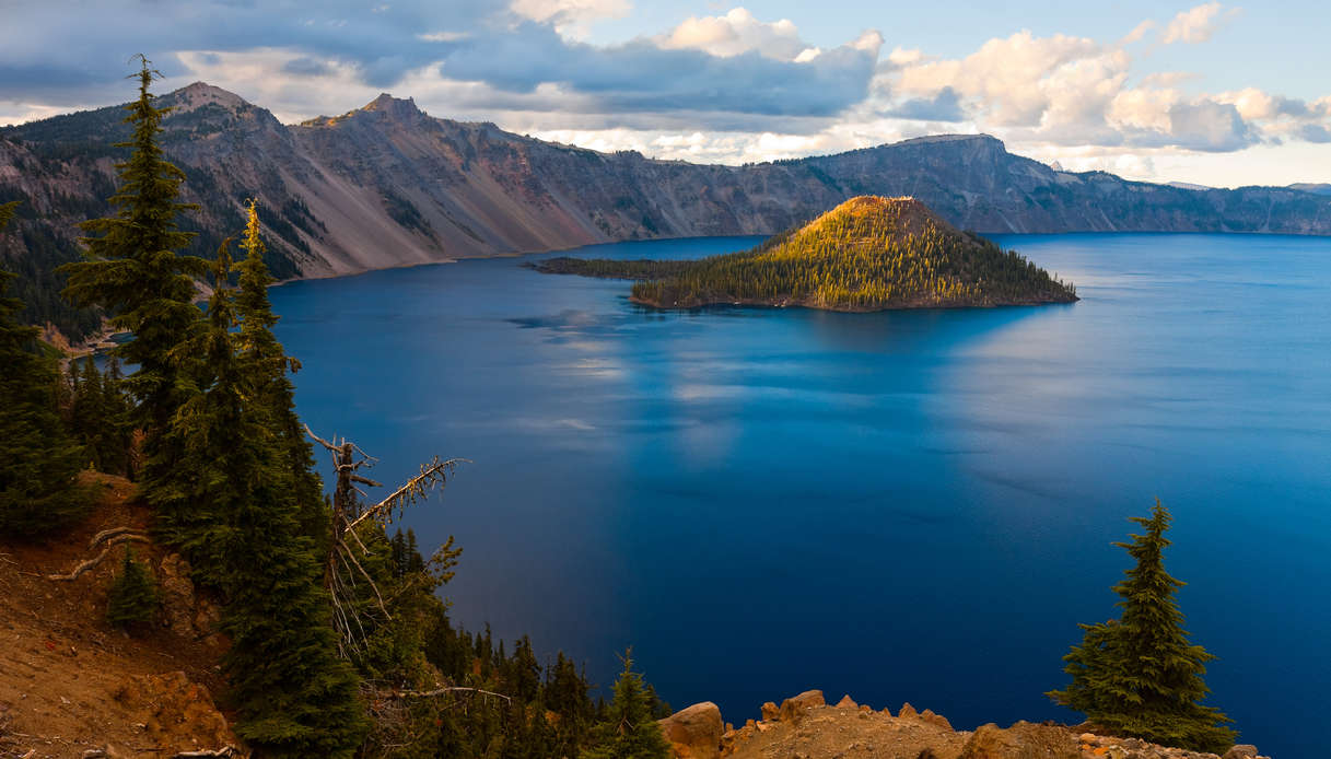 Crater Lake National Park in Oregon