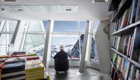 La libreria più alta d’Europa è qui, tra i ghiacciai del Monte Bianco