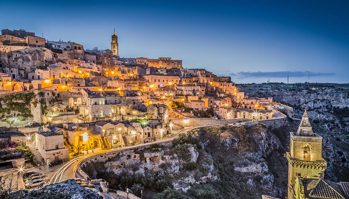 Matera di notte