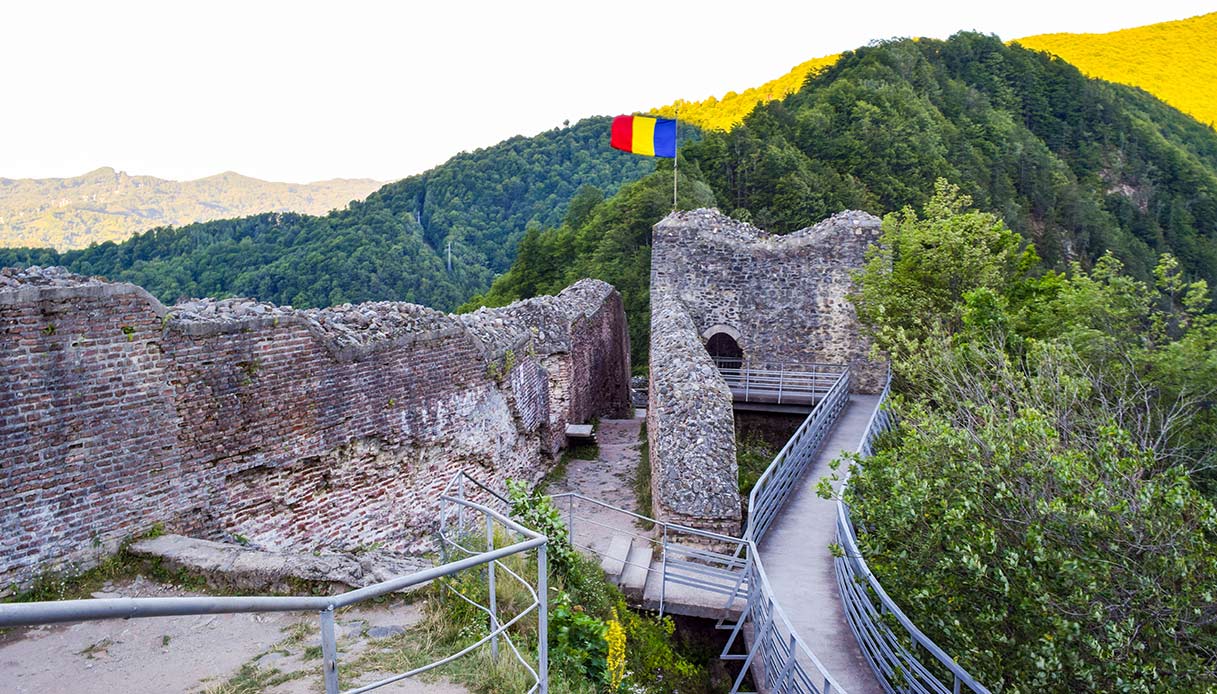 Scorcio fortezza Poenari