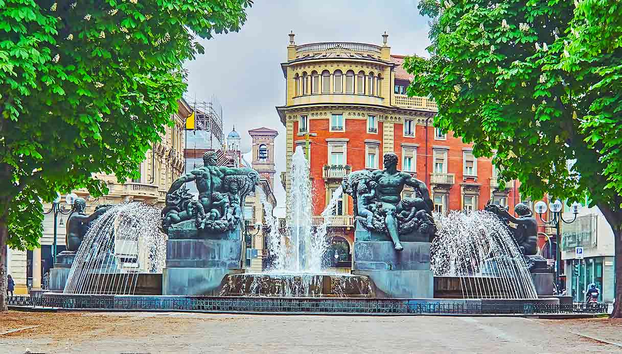 La Fontana dell'Angelica a Torino