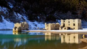 Borgo di Movada, il paese sommerso che riemerge dall’acqua