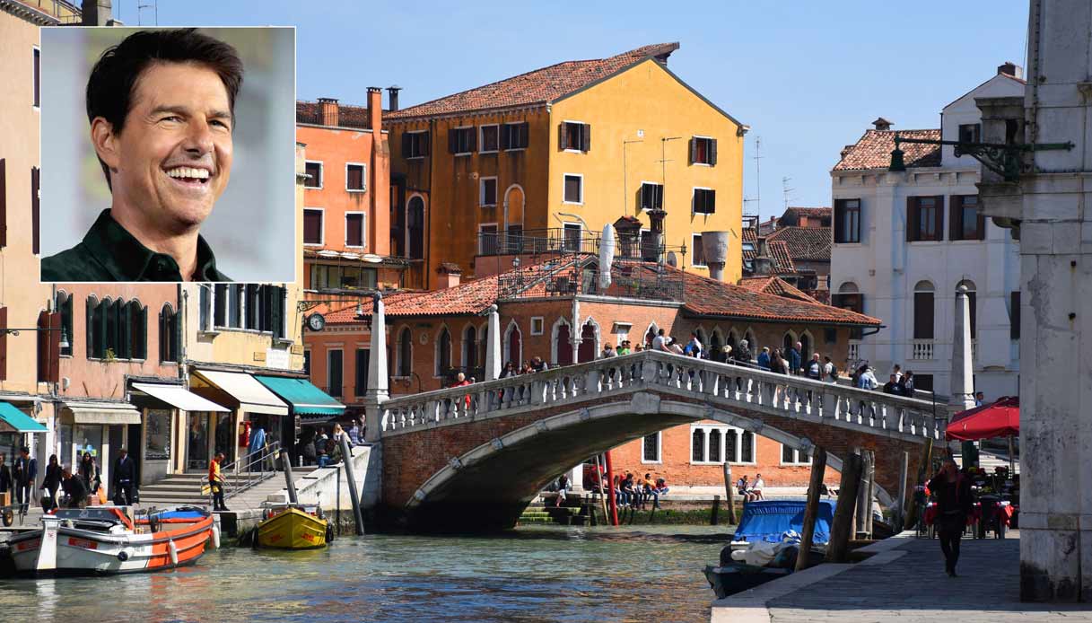Venezia, sui luoghi di “Mission Impossible” con Tom Cruise