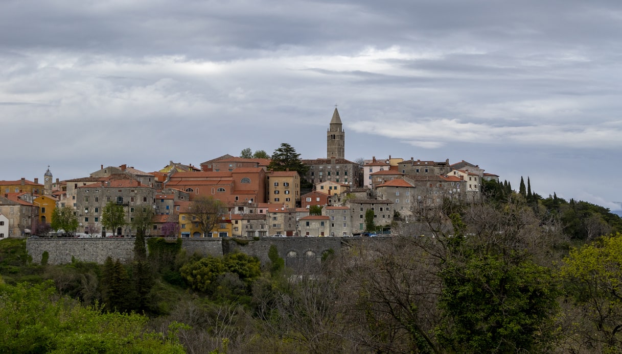 porto re croazia panorama