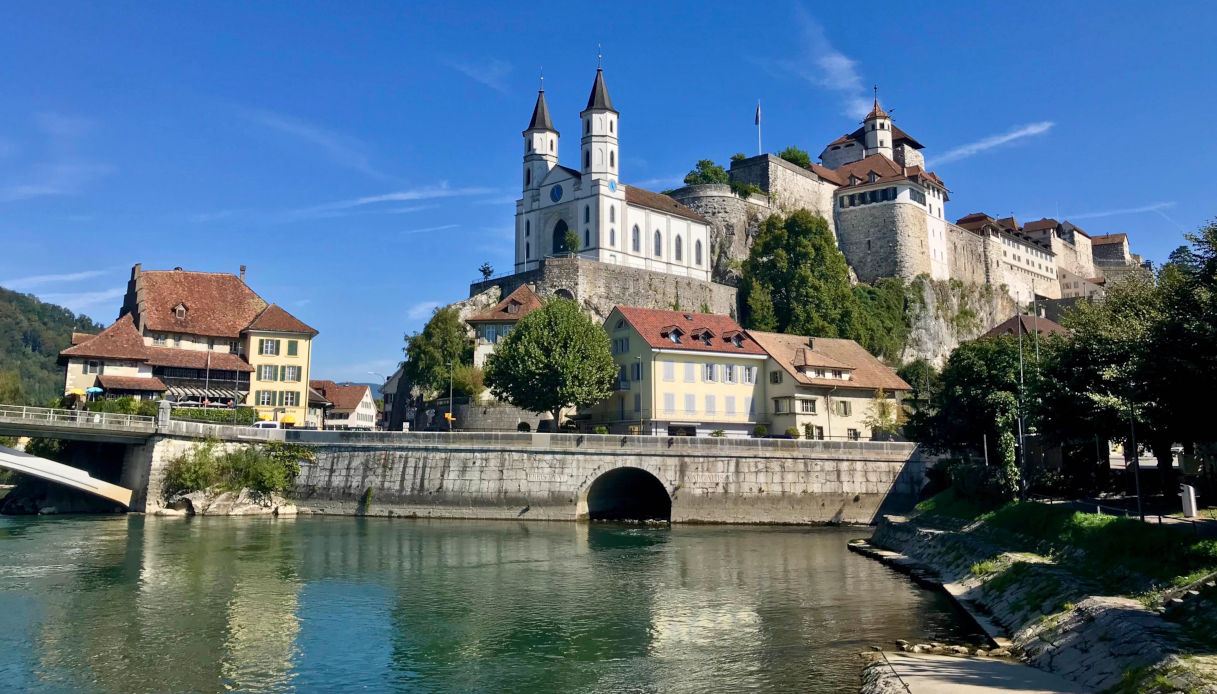 La cittadina di Aarburg