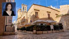 A Bari, sul set del film “La vita davanti a sé” con Sophia Loren
