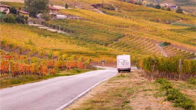 Tour delle Langhe in camper sulla Strada Romantica