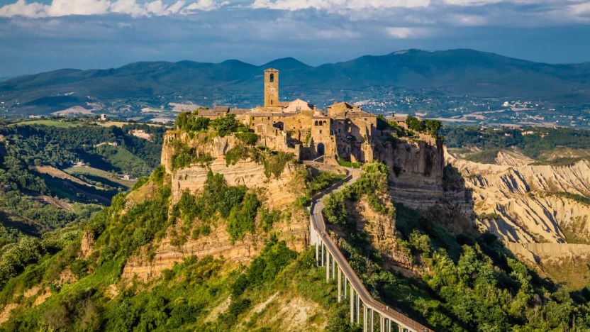 Civita di Bagnoregio, il borgo diventato un film giapponese