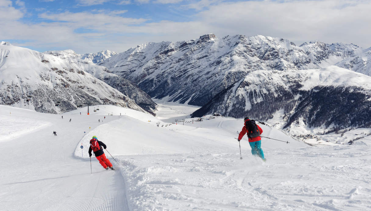 piste da sci livigno