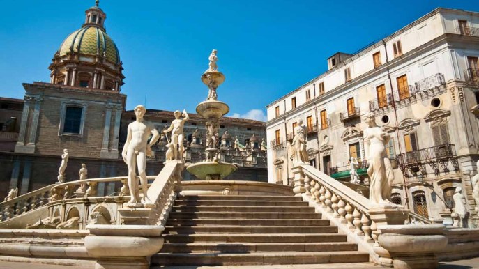 Cosa si nasconde sotto la Fontana della Vergogna, la più famosa di Palermo