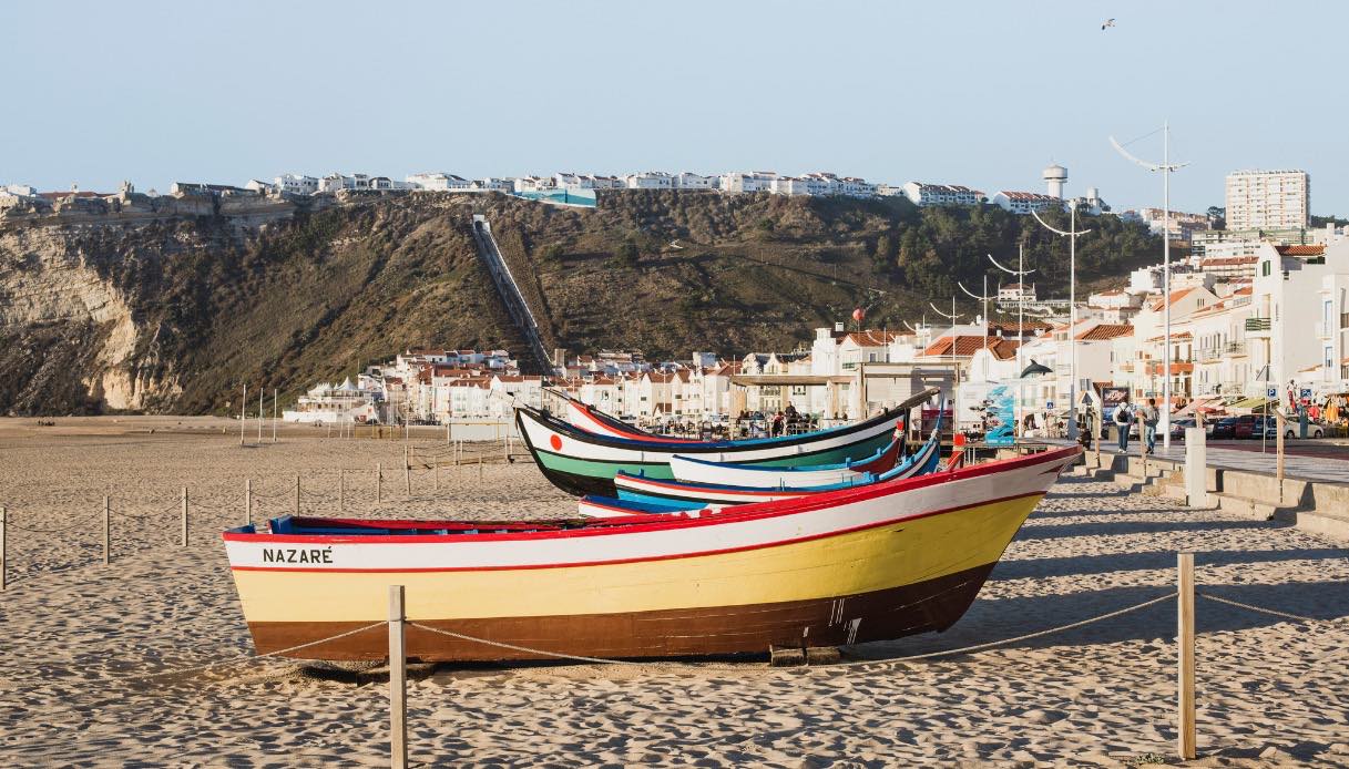 Nazaré barche tradizionali
