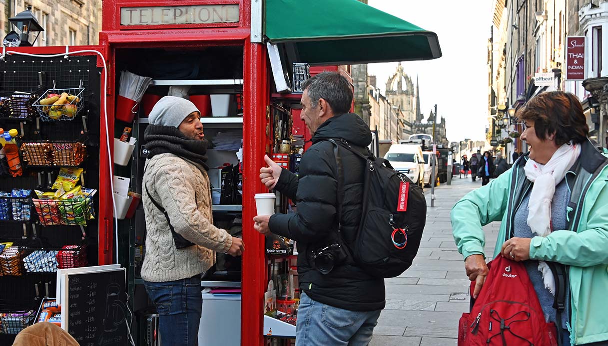 cabina telefonica edimburgo