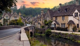 La mappa pedonale che collega città, paesi e campagne della Gran Bretagna