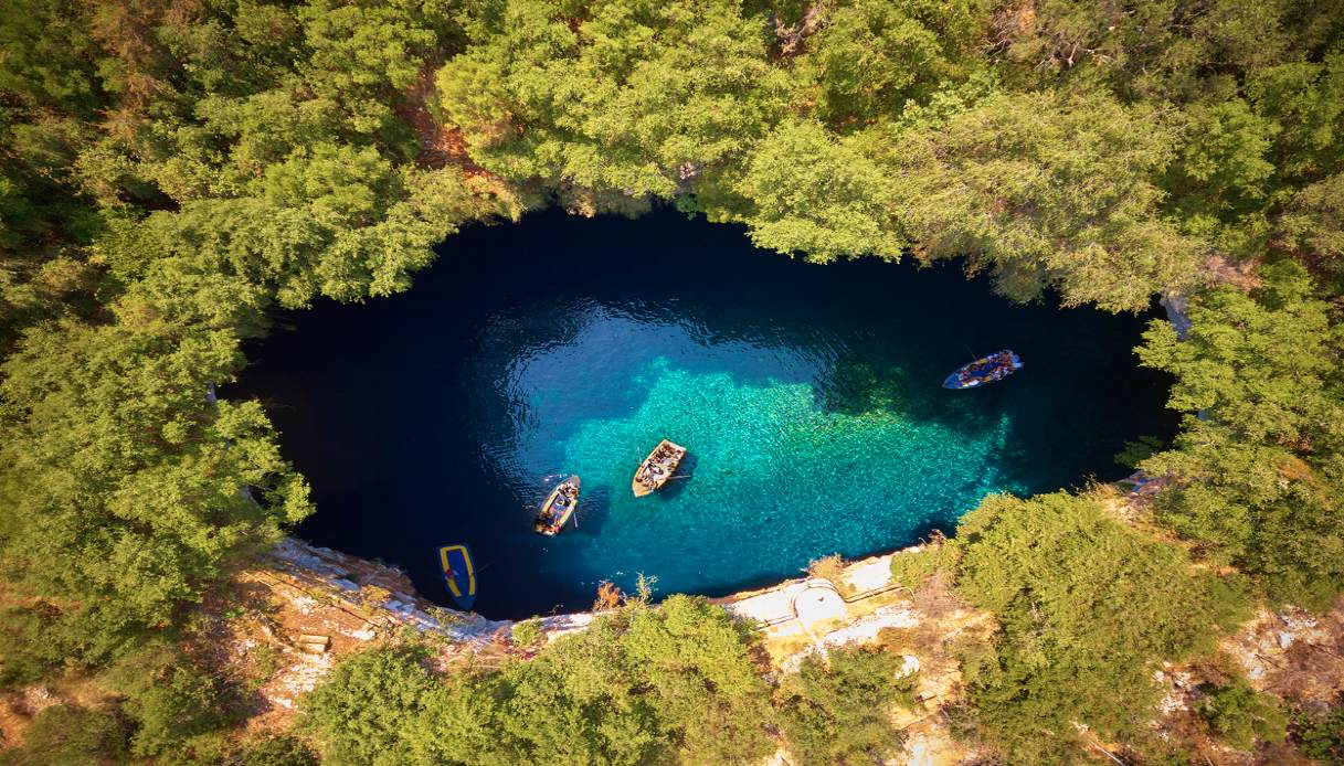 Grotta Melissani Grecia