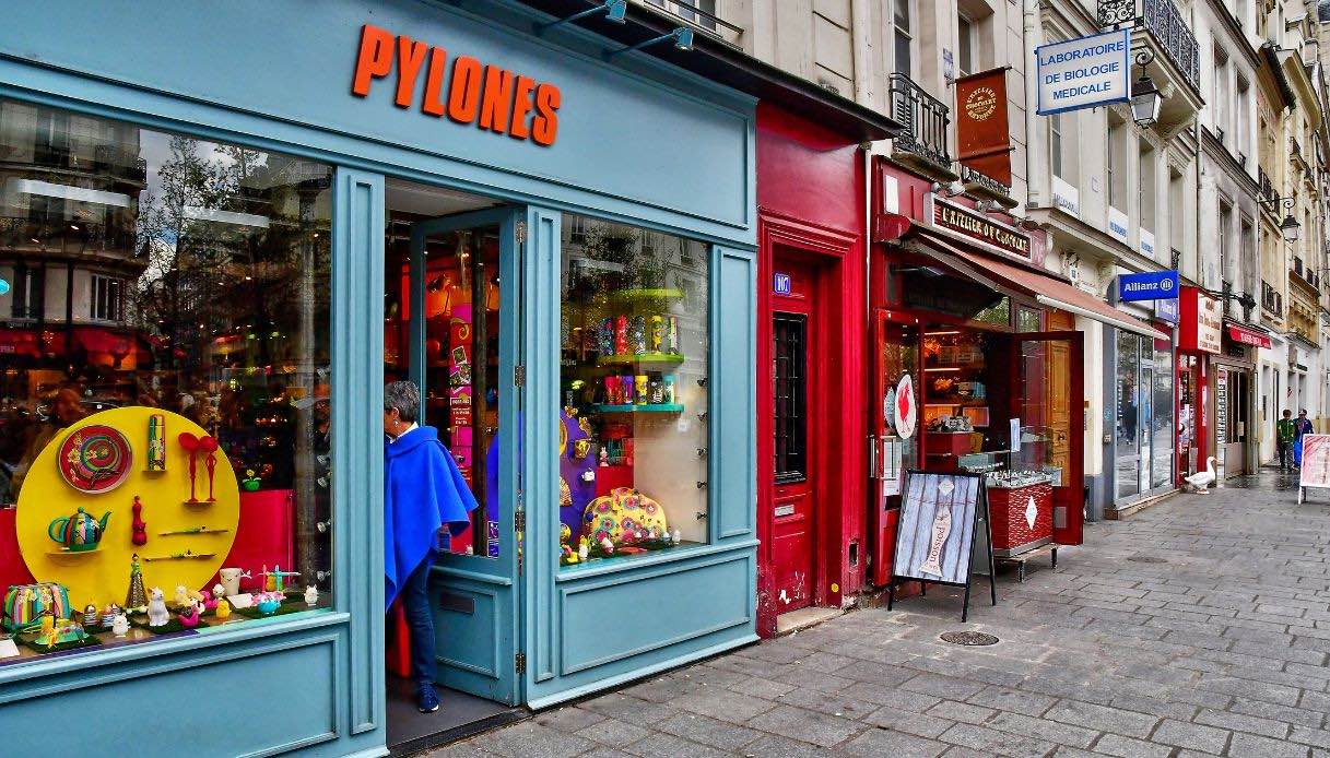 Le Marais, il quartiere dello shopping di Parigi