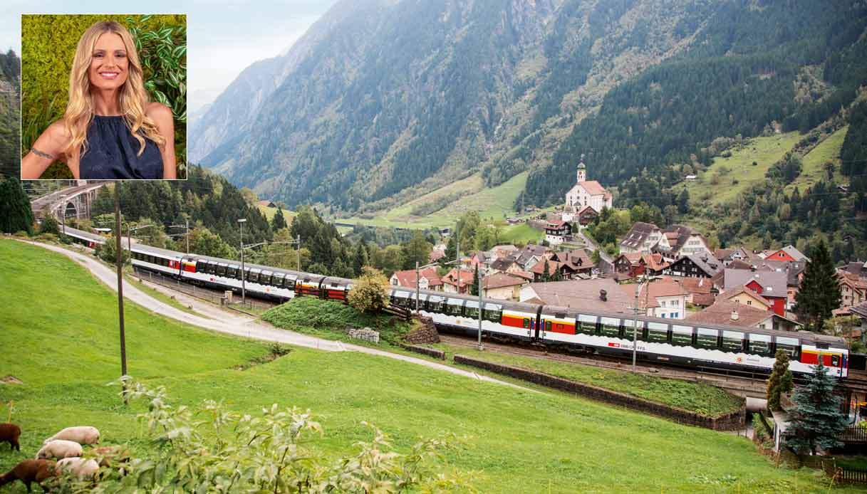 Michelle Hunziker ci fa scoprire la Svizzera più “green”