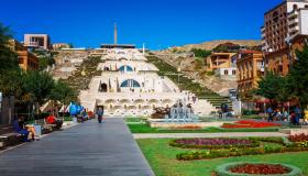 Erevan, i capolavori dell’arte moderna custoditi dentro la Cascata