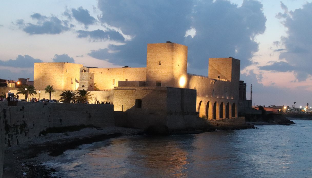 Il Fortino di Trani al tramonto