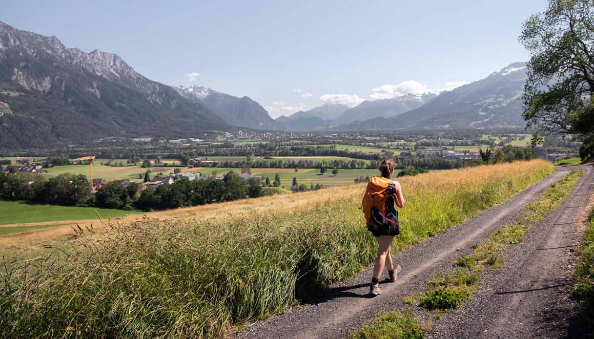 Liechtenstein_Trekking_Rheintal