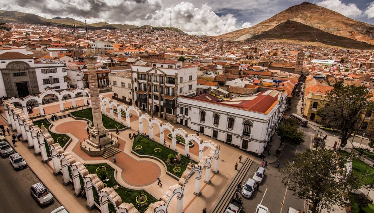 Centro storico di Potosì, in Bolivia