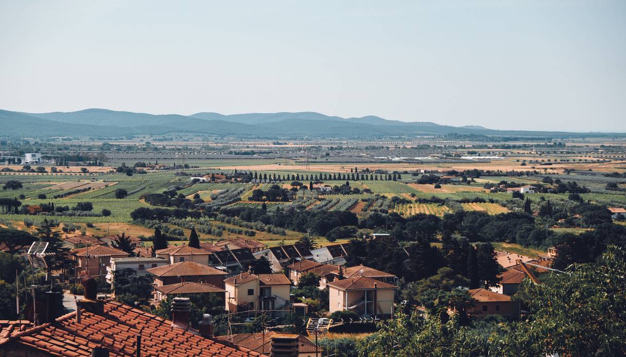 Suvereto, il paesaggio