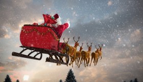 Babbo Natale è arrivato in città. Ecco dove si trova