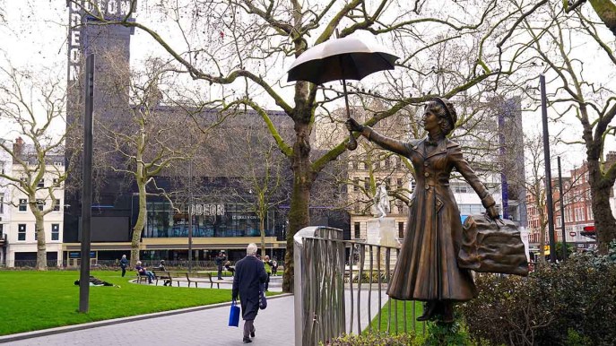 Itinerario magico sulle tracce di Mary Poppins