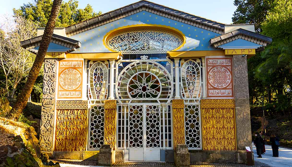 La splendida Serra Moresca, in Villa Torlonia a Roma