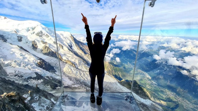 Camminare nel vuoto: chi ha il coraggio di passeggiare qui su?