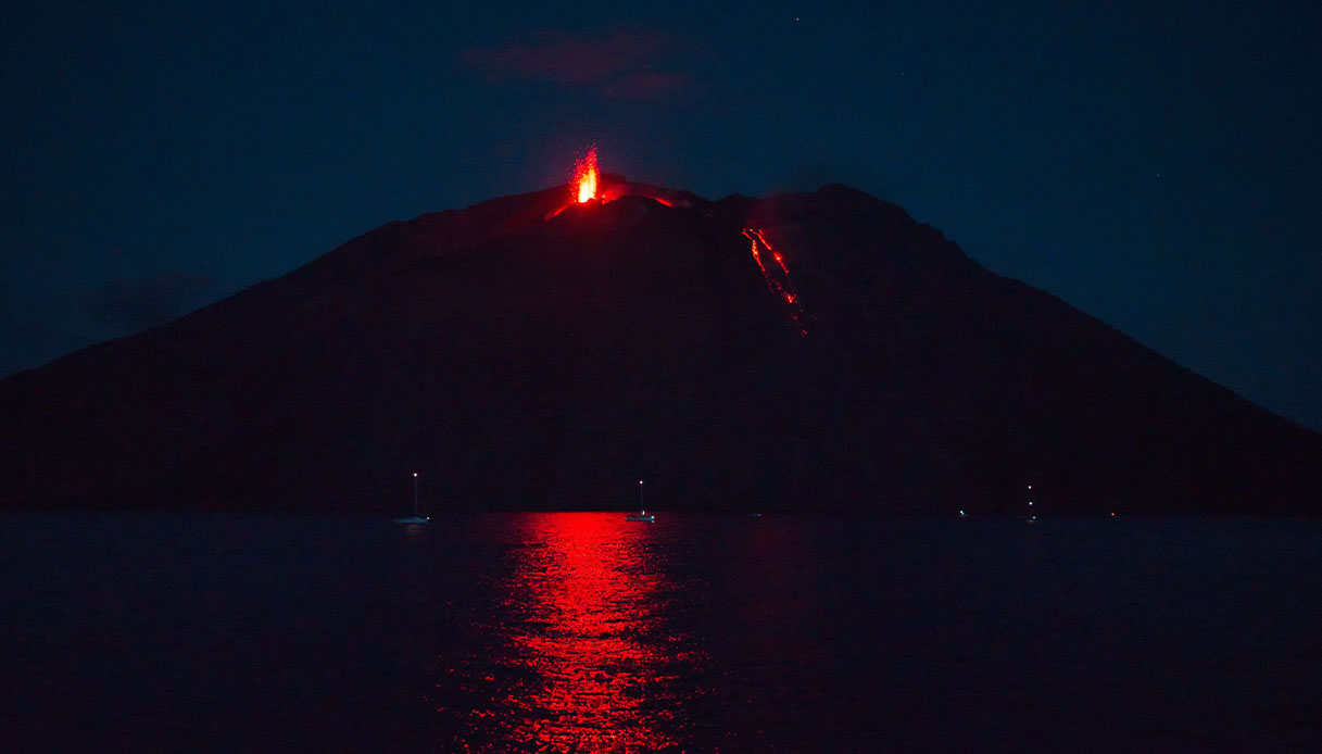 Stromboli, eruzione