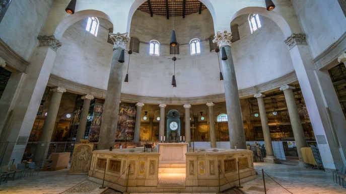 Santo Stefano Rotondo, il tempio della perfezione