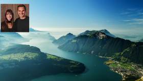 Roger Federer e Anne Hathaway innamorati della Svizzera